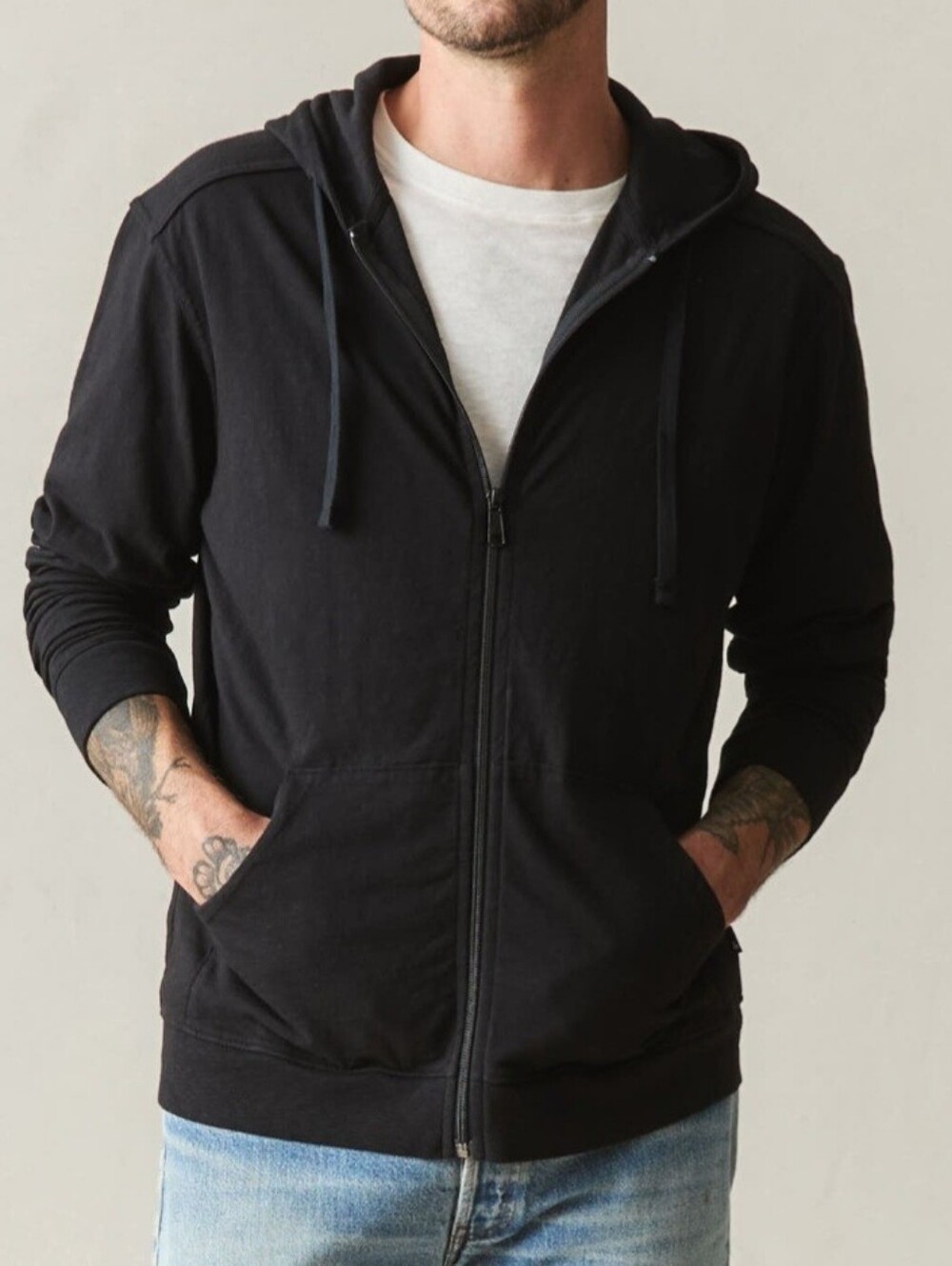 American Giant Lightweight Hoodie Men's XL Full Zip Sweatshirt NWOT